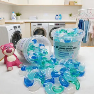 300g-600g Laundry Detergent Balls, Concentrated Fresh Scented Liquid Soap, Deep Cleaning & Gentle on Clothes, Long-Lasting Fragrance