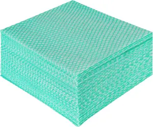Disposable Cleaning Towels and Dish Cloths, Reusable Towels,Handy Cleaning Wipes, 50 Count/Pack,Blue