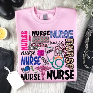 Leopard Print Nurse Life Shirt, Nurse Life T-Shirt, Registered Nurse Shirts, Nursing School Sweatshirt, Leopard Print Nurse Life Tee