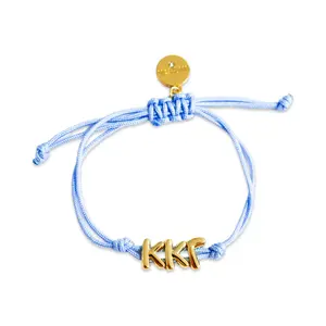 Kappa Kappa Gamma Sorority Cord Bracelet
