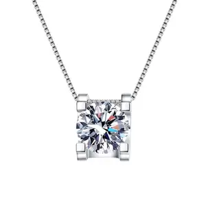 Exquisite long neck diamond necklace  for Women