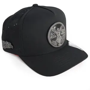 Centenario x Hecho en México Black/Red 804 Hydro High Crown Snapback