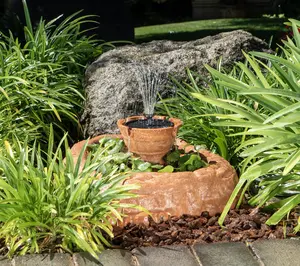 Bernini Roccia Cordless Shallow Pond Fountain