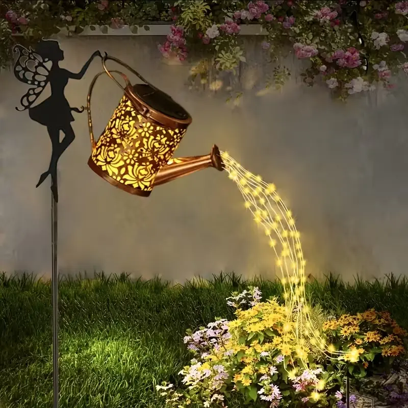 Solar Fairy Lantern, 1pc Solar Landscape Lights, Outdoor Fairy Lantern for Courtyards, Parks, Camping & Gifts, Illuminate the Night, Outdoor Waterproof Lanterns