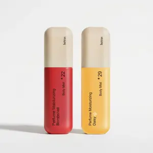 [hetras] Perfume Body Mist 2ea - SIGNATURE Scent Duo  | Bombshell & Daisy Scent Set | Moisturizing Niacinamide Body Spray |  Body Glow, Smooth Skin | for Texture & Uneven Skin tone | Long-Lasting Skin Scent | Korean Skincare (4.06 fl oz each)