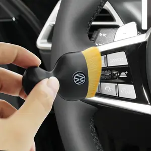1/2Pcs Car Cleaning Soft Brush Car Detailing Brushes Car Interior Cleaning Tool Accessories For Volkswagen VW GTI Golf 4 5 6 7 Mk4 Mk5 Mk6 Polo Passat b6 b7 Tiguan Scirocco Jetta T-ROC Touareg Beetle Touran Bora