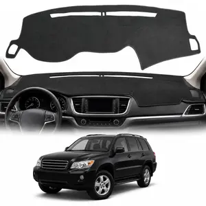 Dash Cover Mat Universal Car Dashboard Pad Anti Glare UV Ray Protection Storage Organizer Style Easy Cleaning Fit Front Interior Mat