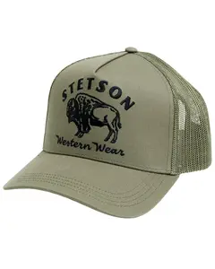 Stetson Women's Women'S Buffalo Embroidered Ball Cap - 07-077-0102-0156 Gr