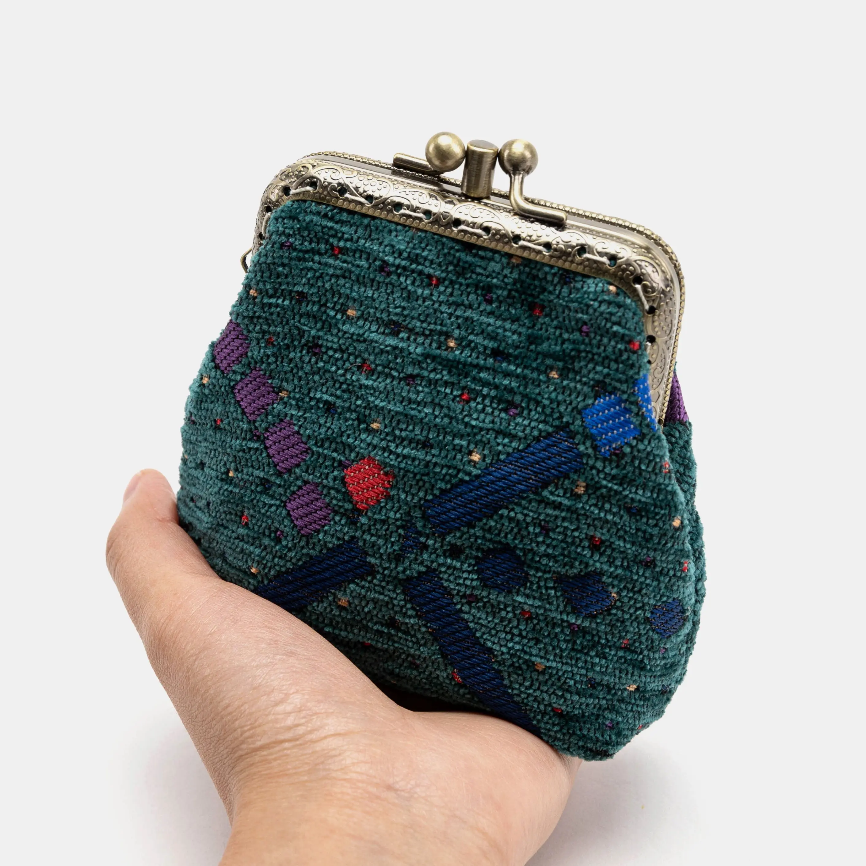 PDX Portland Airport Double Kiss Clasp Coin Purse Exquisite Wallet Ladies Wallet