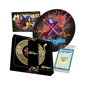 HiROQUEST Vinyl Clock