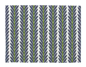 PL9318-Frond Indigo by Laura Park Linen Placemat