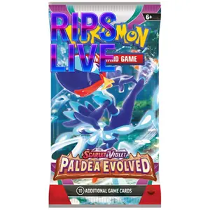 Paldea Evolved Booster Pack RIPS LIVE
