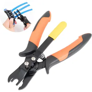 Push to Connect Fittings Disconnect Tong Tool for Removing Push-fit Pneumatic Fittings 1/4", 5/16" (6mm, 8mm) Quick Connect Air Hose Fittings Removal Tool