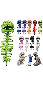 2026 New Dinosaur Skeleton Costume, 3D Spinosaurus Skull Mask & Plush Spine, for Dress-Up Play #HHW