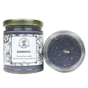 Banishing Soy Candle | Negative Energy & People | Art Of The Root