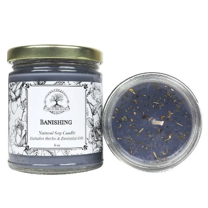 Banishing Soy Candle | Negative Energy & People | Art Of The Root