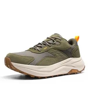 NORTIV 8 Men's Wide Toe Box Hiking Shoes Low Drop Waterproof Hiking Shoes for Walking Outdoor Trekking Camping Climbing Daily Fashion Sneakers