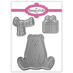 Crafts & Sewing The Stamps of Life polarbear2stamp Die Set