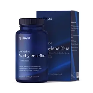 Optimyst Methylene Blue Capsules – USP-Grade 5mg with Vitamin C for Focus, Mental Clarity & Mitochondrial Energy – Mess-Free Alternative to Liquid MB – 60 Capsules