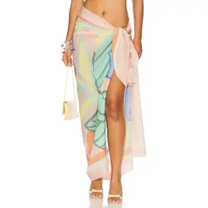 vitamin A Samara Sarong in Retro Jungle