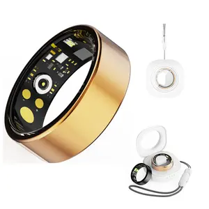 SUPERPOLAR STAR Smart Ring with 24/7 Health Monitoring Heart Rate Blood Pressure Sleep & Fitness Tracker IP68 Waterproof Wristwatch