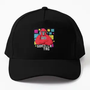 Gorilla Tag Cools Red 4 Twill Cap Hat - Fun and Trendy Design for Fans of Gorilla Tag and Its Unique Characters