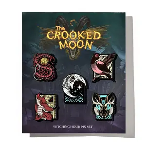 Crooked Moon Witching Hour Pin Set