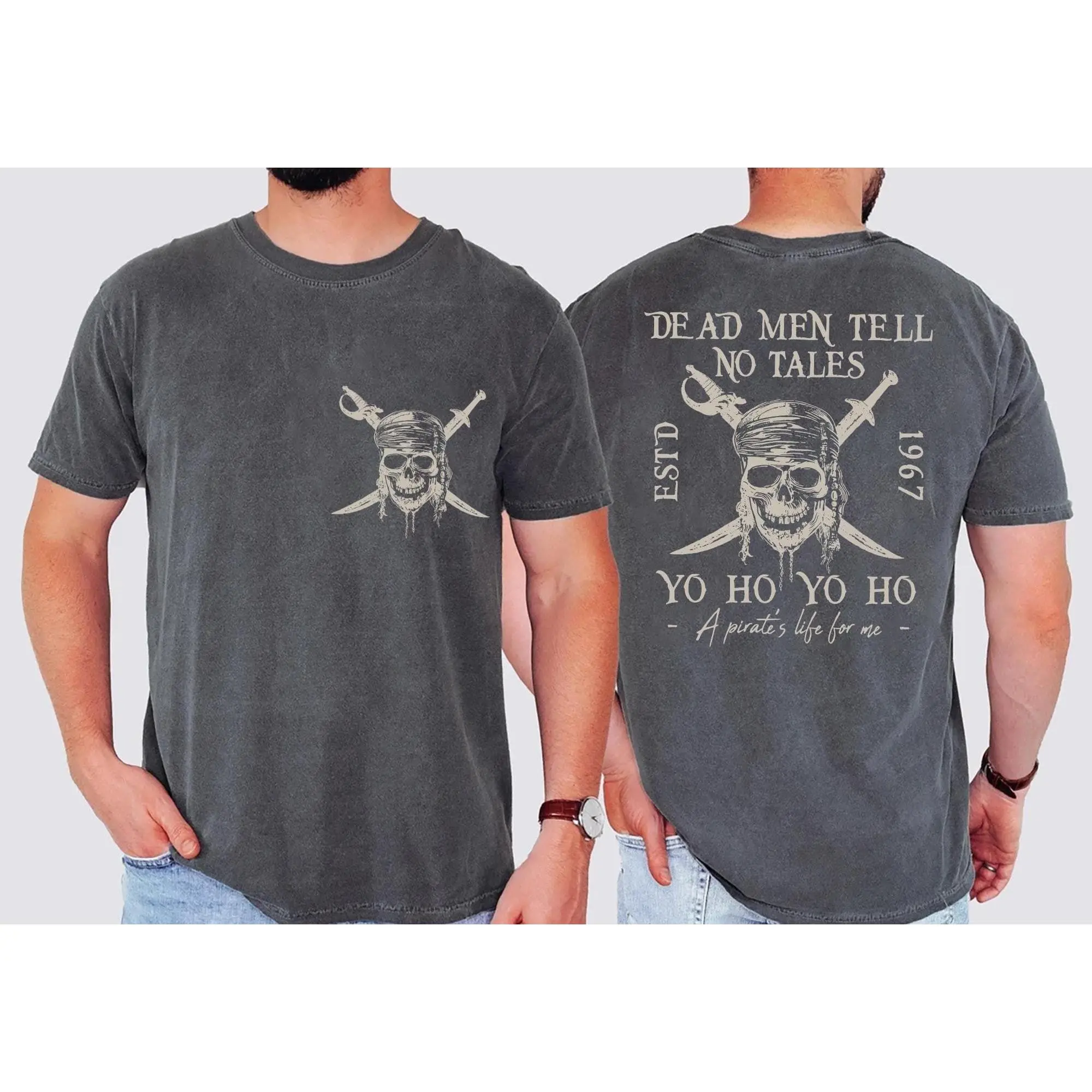 Pirates Of The Caribbean Dead Men Tell No Tales Shirt, Disneylan Vintage Pirates Tshirt Retro 90s Pirates Tee, WDW A Pirate Life For Me Tee
