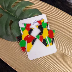 Black History Month Valkyrie Stud Earrings