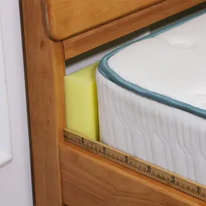 Bed Gap Filler for Twin/Full/Queen/King Mattress, 78'' Long High Density Foam Mattress Extender for Headboard Seams (2''x8''x78'')