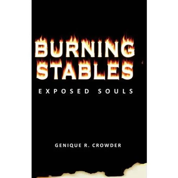 USED-Burning Stables: 'Exposed Souls' by Crowder, Genique (Hardcover)