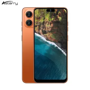 Astarry-17 Pro Max 4G network touchscreen smartphone 4GB+64GB ROM 8-core processor 6.93-inch large screen battery 4100mAh Android 10.0 version fingerprint unlock dual card dual standby face unlock smartphone suitable for home and office