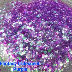 Fantasy Iridescent Purple Glitter Fantasy Iridescent Purple Glitter