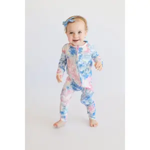 COTTON CANDY TIE DYE DREAM ROMPER