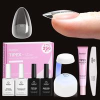 256PCS Short Almond All in One Kit