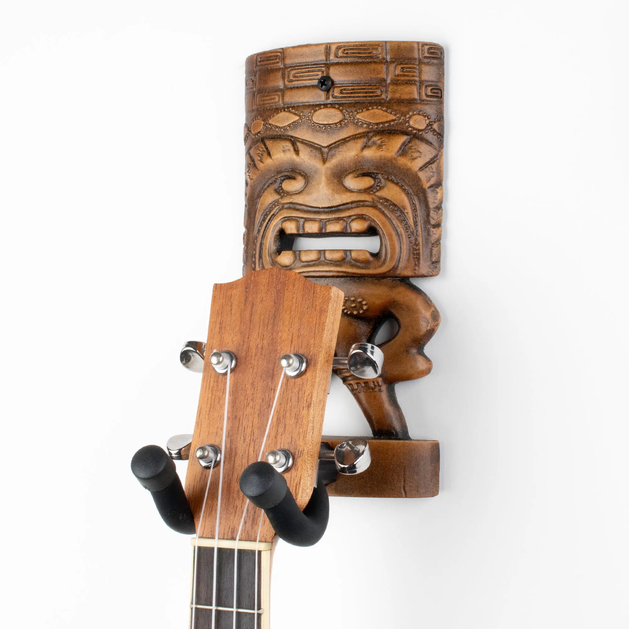 Tiki Man Ukulele Wall Hanger - New Colors