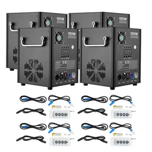【Father's Day】VEVOR Cold Spark Firework Machine x4 500W 6.6-13ft Stage DJ Wedding Event Party