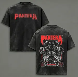 VINTAGE Pantera Shirts Unisex Adult Proof Skull T-Shirt. Music Graphic Tee, Rock Band Shirt, Retro Music Tee, Rock Music Lover Shirt, Vintage Band Shirts Casual Comfort Cotton Fabric Fit Top