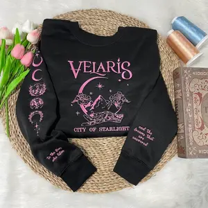 Custom Velaris Embroidered Shirt,Velaris City Of Starlight Embroidered Sweatshirt,The Night Court Shirt,SJM sweater,City of Starlight