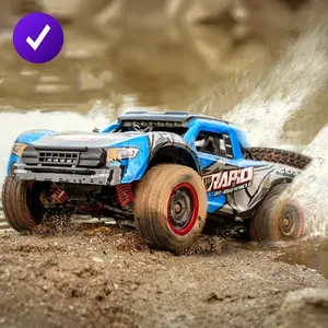 High-Speed RC Car Set, Brushless or Brushed Four-Wheel Drive, Drift 2.4g Remote Control Toy, Outdoor Play, Christmas Gift for Ages 14+, Brushless RC Cars