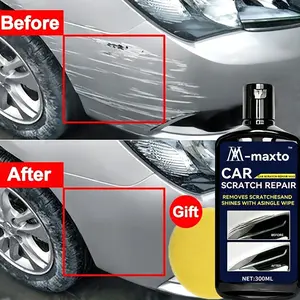 300ml Car Scratch Repair Wax Effective Scratch Removal Auto Paint Polishing Long Lasting Paint Surface Protection