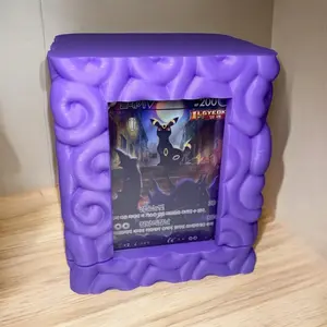 Trading Card Deck Box | Anime Themed | Fit Sleeved Cards And 1 Top Loader pokemon fan