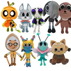 Dandy's World Plush Toys Gourdy Dandys World Plushie Horror Game Soft Stuffed Cute Pillow Doll Toy For Children Christmas Gifts