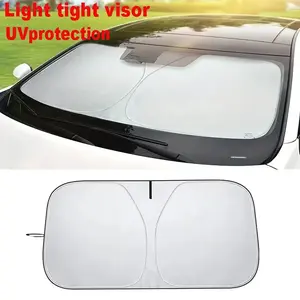 Car Front Window Sunshade UV Protection Shade Sun Protector Windshield Visor Cover Auto Curtain Sunshade Accessories Car parts Collapsible Window Sunshade