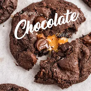 Chewyz Caramel Chocolate ChocoChip Cookie - For the love of dark chocolate.