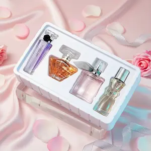 Women's Perfume Gift Set, 4 In 1, 1.01 Oz. Cool Summer Long-Lasting 24-Hour Women's Perfume, Long-Lasting Fragrance Set, Affordable Price. It Is A Perfect Birthday Gift For Mother, Girlfriend, Bestie.