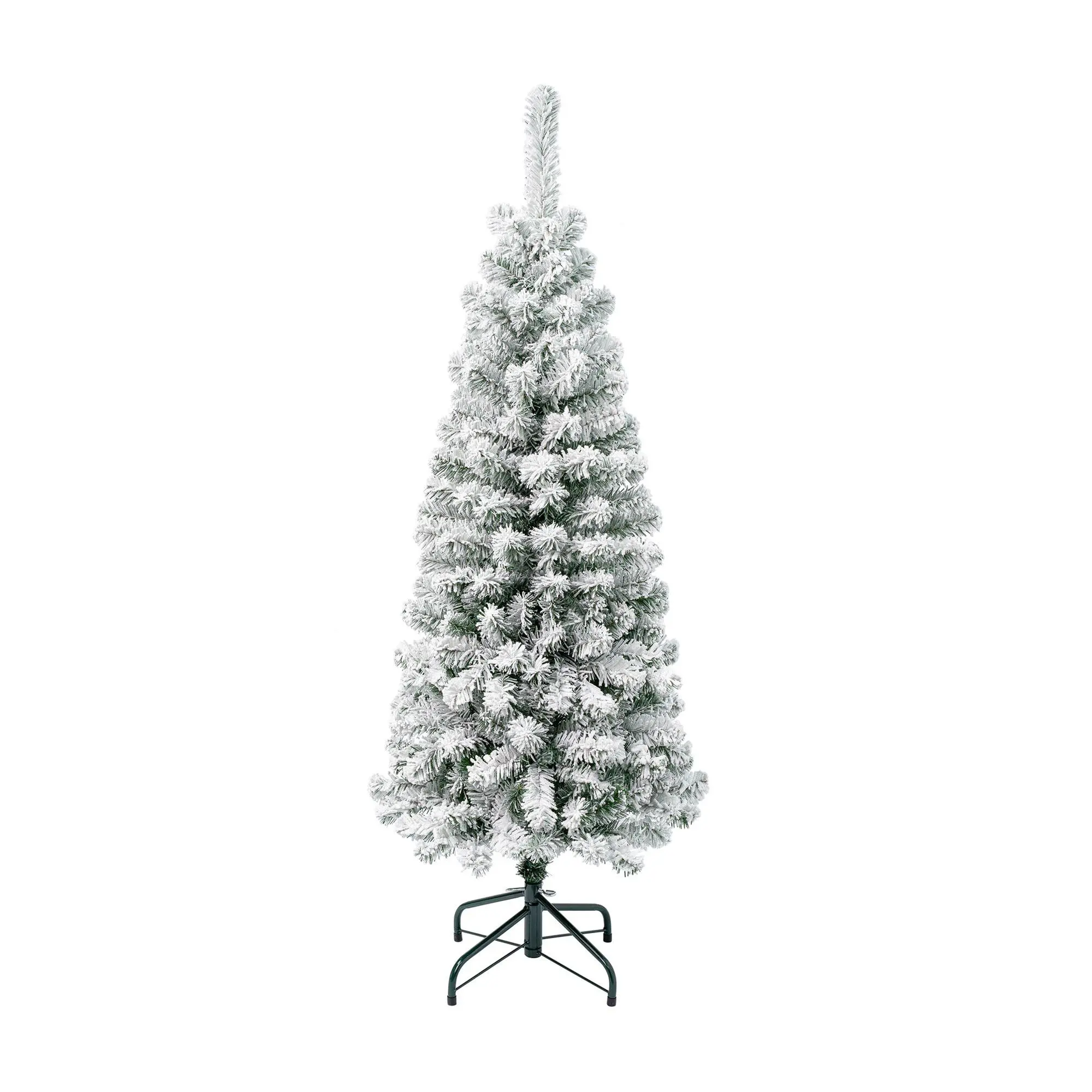 National Tree 4.5' Acacia PencilSlim Flocked Tree