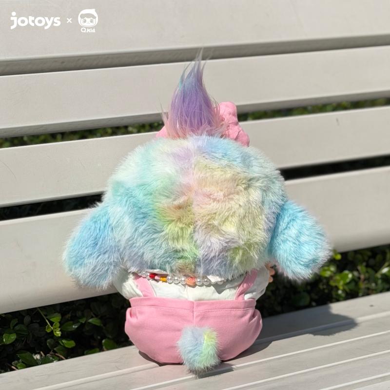 JOTOYS Q.kid Rainbow Candy Puppy 400% Large Collectible Figure Blind Box (Only one) JOTOYS Q.kid Rainbow Candy Puppy 400% Large Collectible Figure Blind Box (Only one)