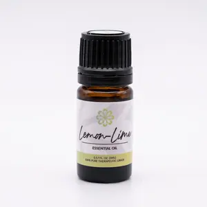 Lemon-Lime Essential Oil 5mL - Pure, Therapeutic Grade for Natural Cleansing & Uplift
