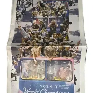 LA Times Limited Edition World Series Dodgers 2024 - Baseball Collectible